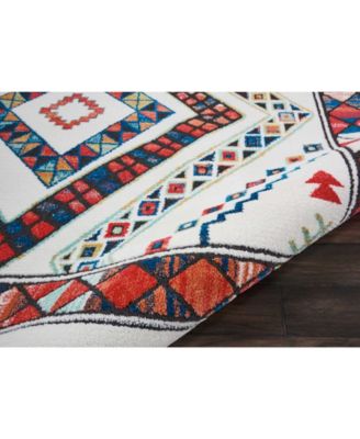 Navajo NAV02 White Rug