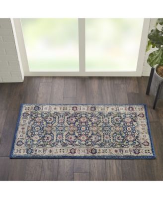 Ankara Global ANR13 Navy and Multi Rug