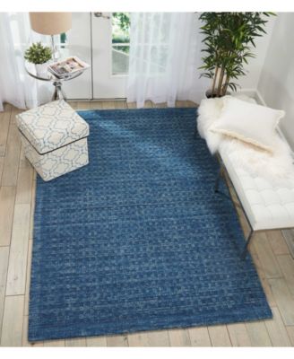 Marana MNN01 Navy 6'6" x 9'6" Area Rug