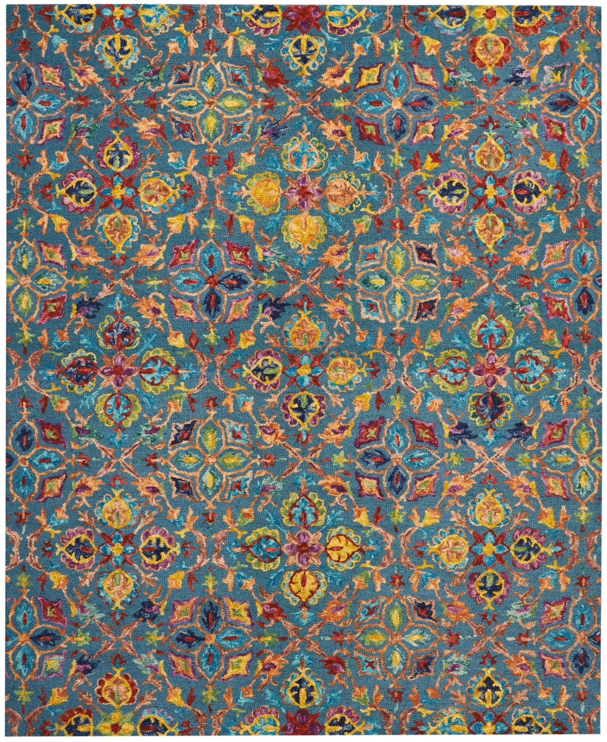 Nourison Home Vivid VIV08 Teal 8' x 10'6in Area Rug - Teal