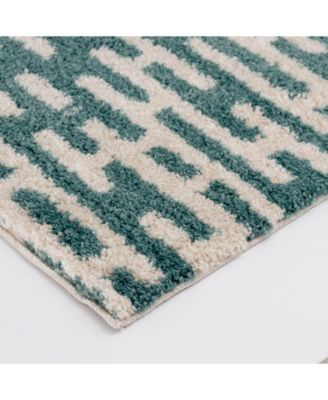 CLOSEOUT! Austin Gordie Blue 5' x 7'3" Area Rug