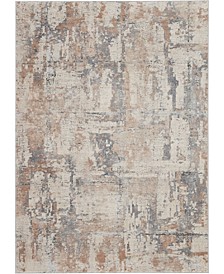 Rustic Textures RUS06 Beige and Gray Rug