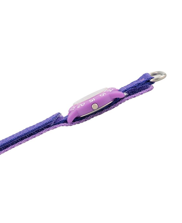 ewatchfactory - Disney Frozen 2 Anna Girls' Purple Plastic Time Teacher Watch 32mm