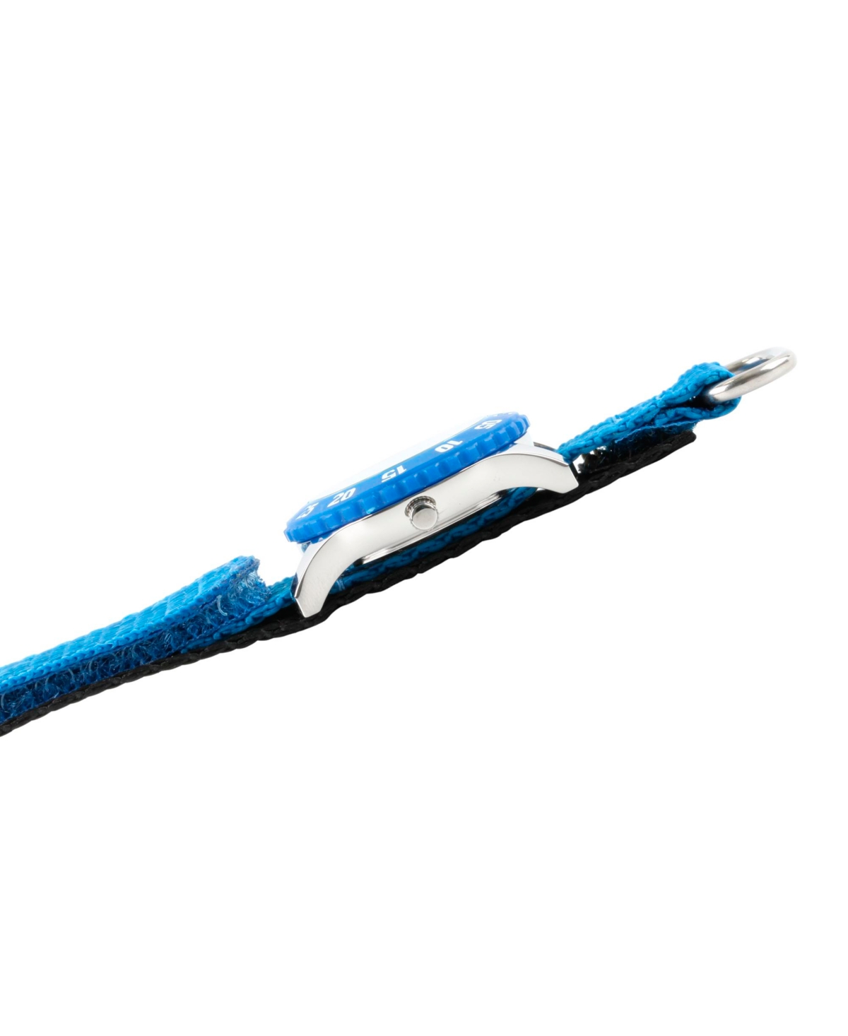 Disney Frozen 2 Olaf Boy's Stainless Steel Time Teacher,Bezel Watch 32mm - Blue