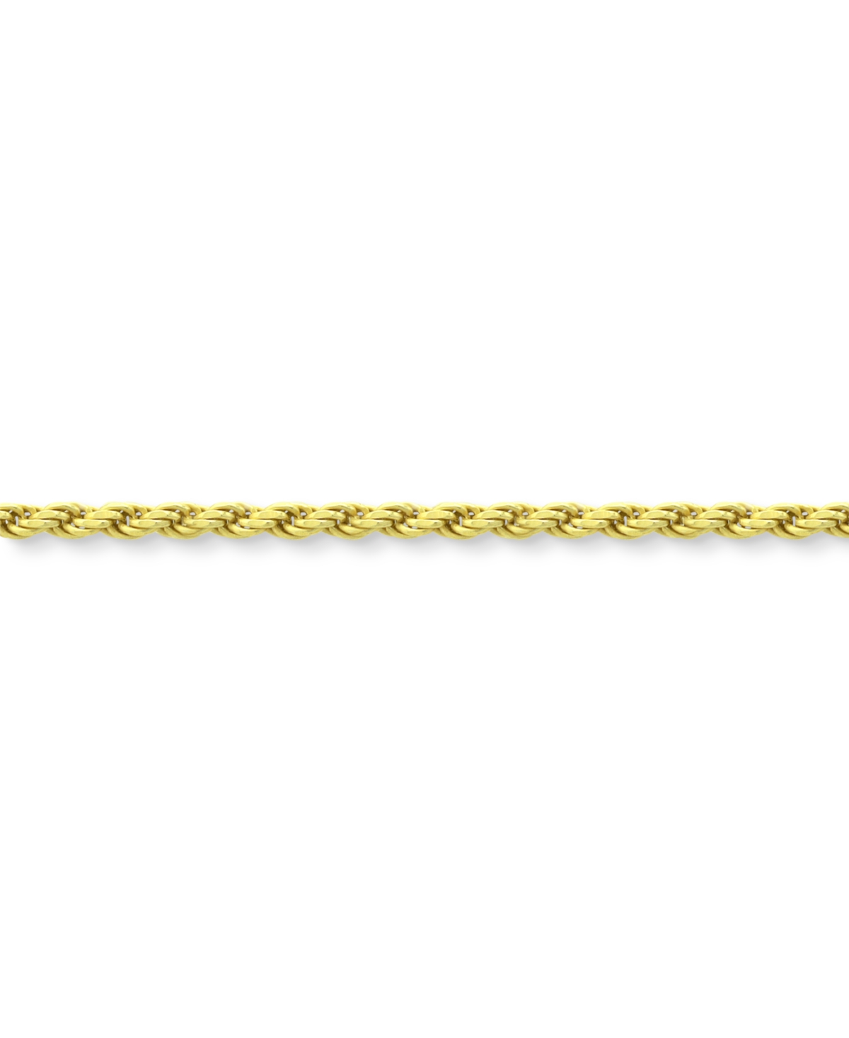 Giani Bernini Twist Rope Ankle Bracelet in 18k Gold-Plated Sterling Silver, also available in Sterling Silver, Created for Macy's