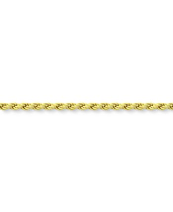 Giani Bernini - Twist Rope Ankle Bracelet in 18k Gold-Plated Sterling Silver or Sterling Silver