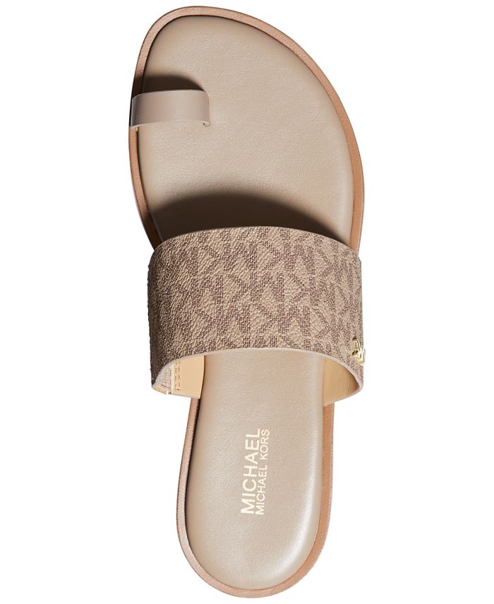 Michael Kors Women's August Flat Sandals & Reviews Sandals Shoes