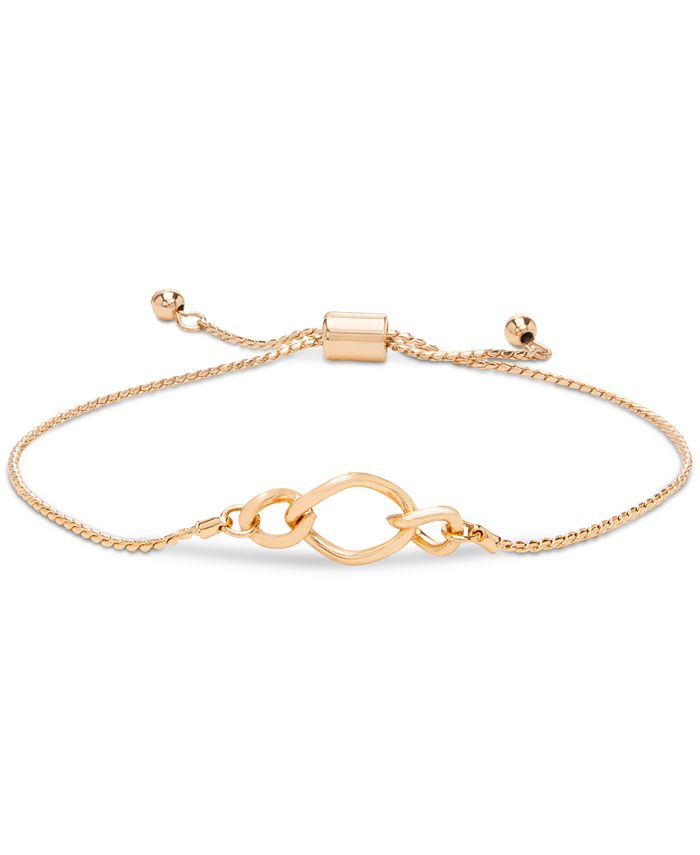 Charter Club GoldTone Circle Slider Bracelet, Created for Macy's Macy's