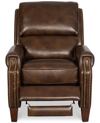 Furniture - Arianlee Leather Push Back Recliner