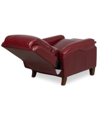 Arianlee Leather Push Back Recliner