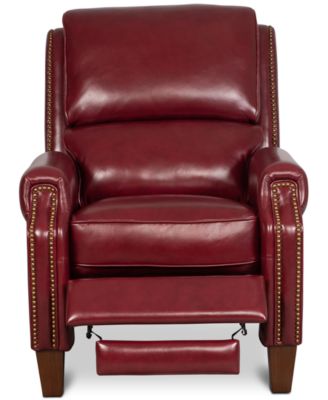 Arianlee Leather Push Back Recliner
