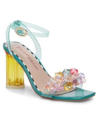 betsey johnson block heel sandals