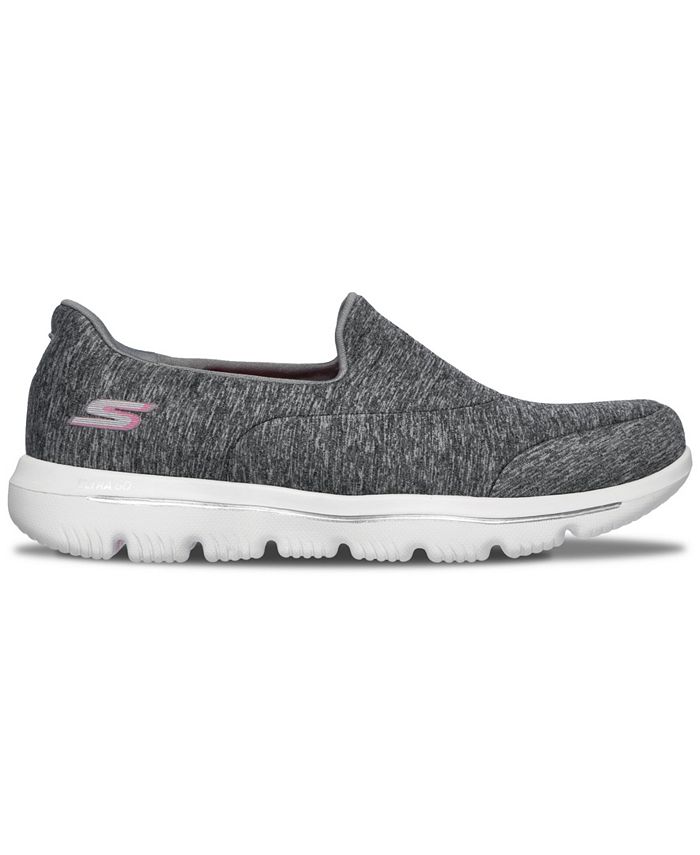 Skechers Women's GOwalk Evolution Ultra Amazed Slipon Wide Width Walking Sneakers from Finish