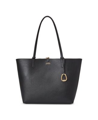 Lauren Ralph Lauren Faux Pebble Grain Reversible Tote - Macy's