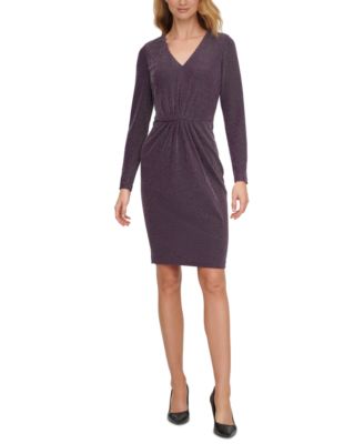 calvin klein glitter dress