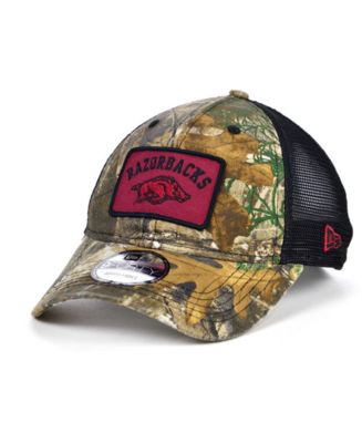 New Era Arkansas Razorbacks Patch Trucker 9FORTY Cap - Macy's