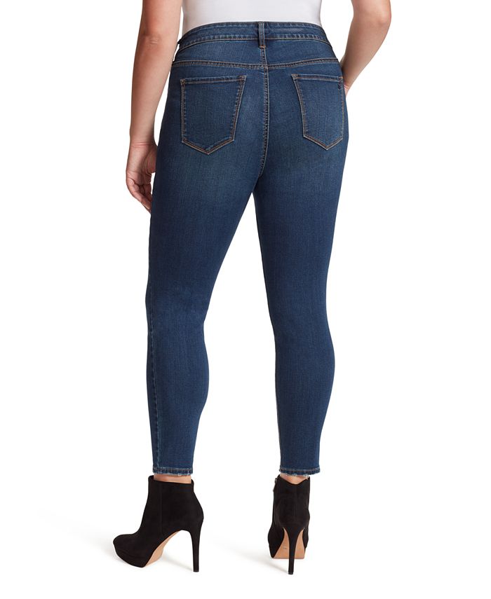 Jessica Simpson Trendy Plus Size Adored Skinny Jeans - Macy's