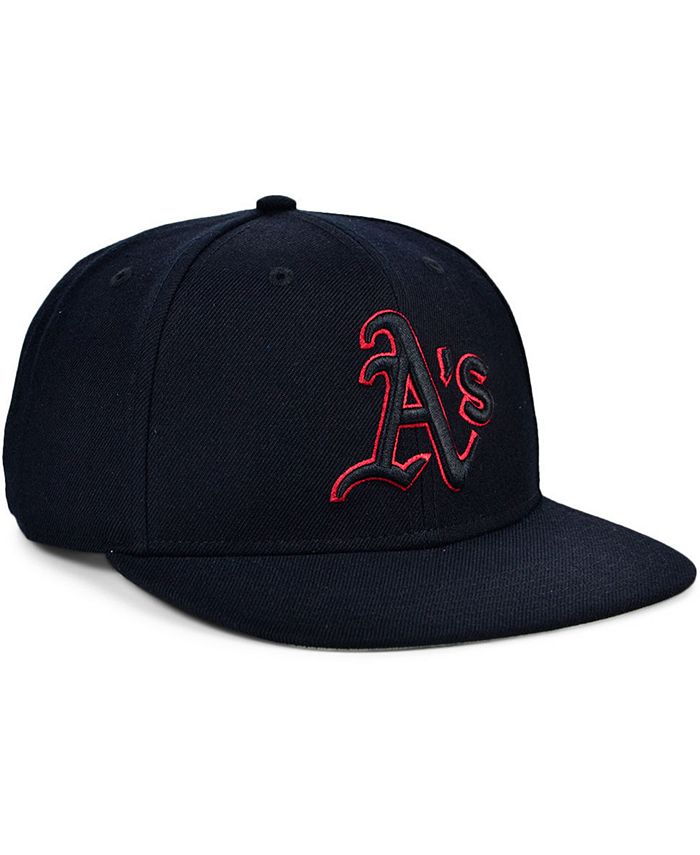 '47 Brand Oakland Athletics Bright Red Shot Snapback Cap - Macy's