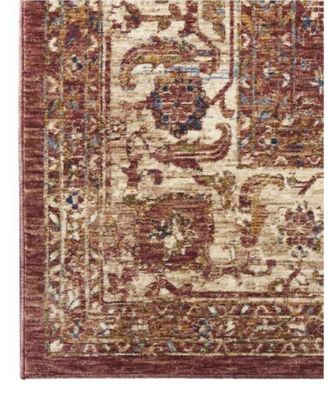 Taza Heriz TAZ02 Red 9'10" x 13'2" Area Rug