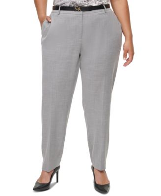 calvin klein plus size pant suits