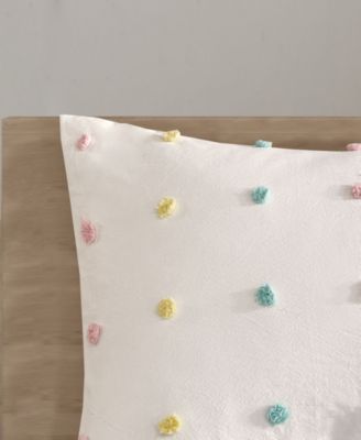 Intelligent Design Callie Pom Pom 4-Pc. Duvet Cover Set, Twin/Twin XL