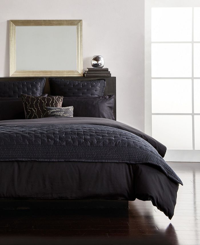 Donna Karan Essential Silk Quilt, King Macy's