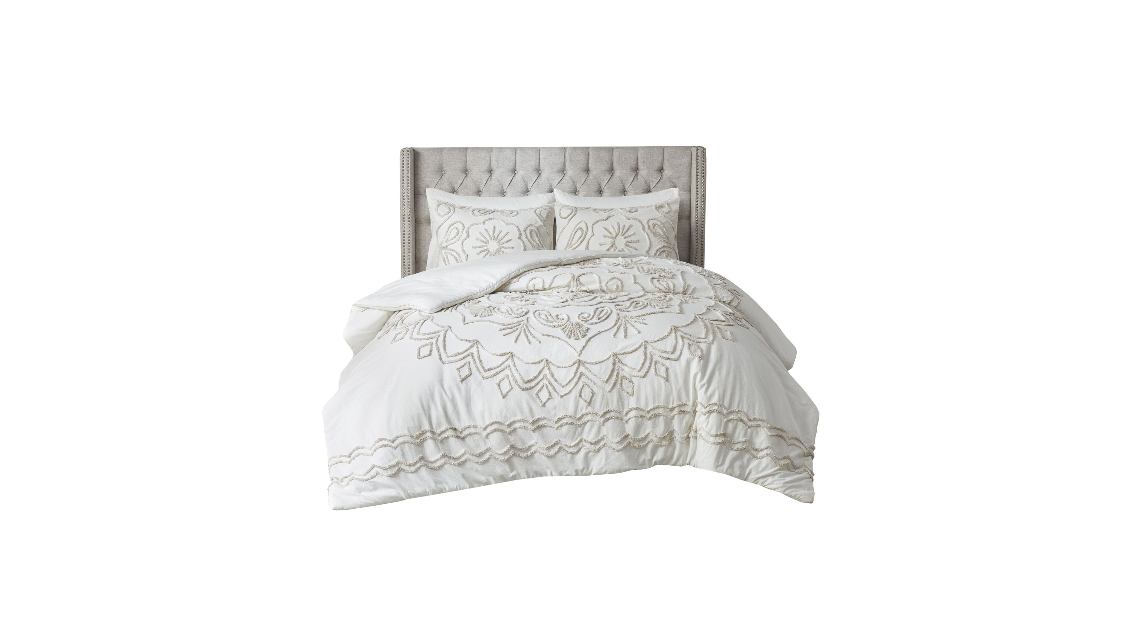 Madison Park Violette 3-Pc. Comforter Set, Full/Queen