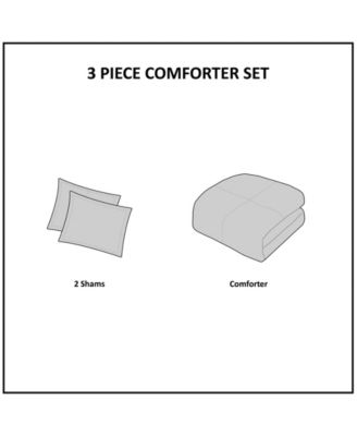 Violette 3-Pc. Comforter Set, King/California King