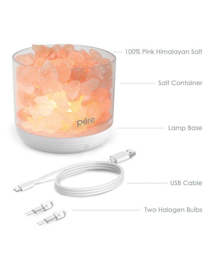 Pure Enrichment PureGlow USB Salt Lamp Macy's