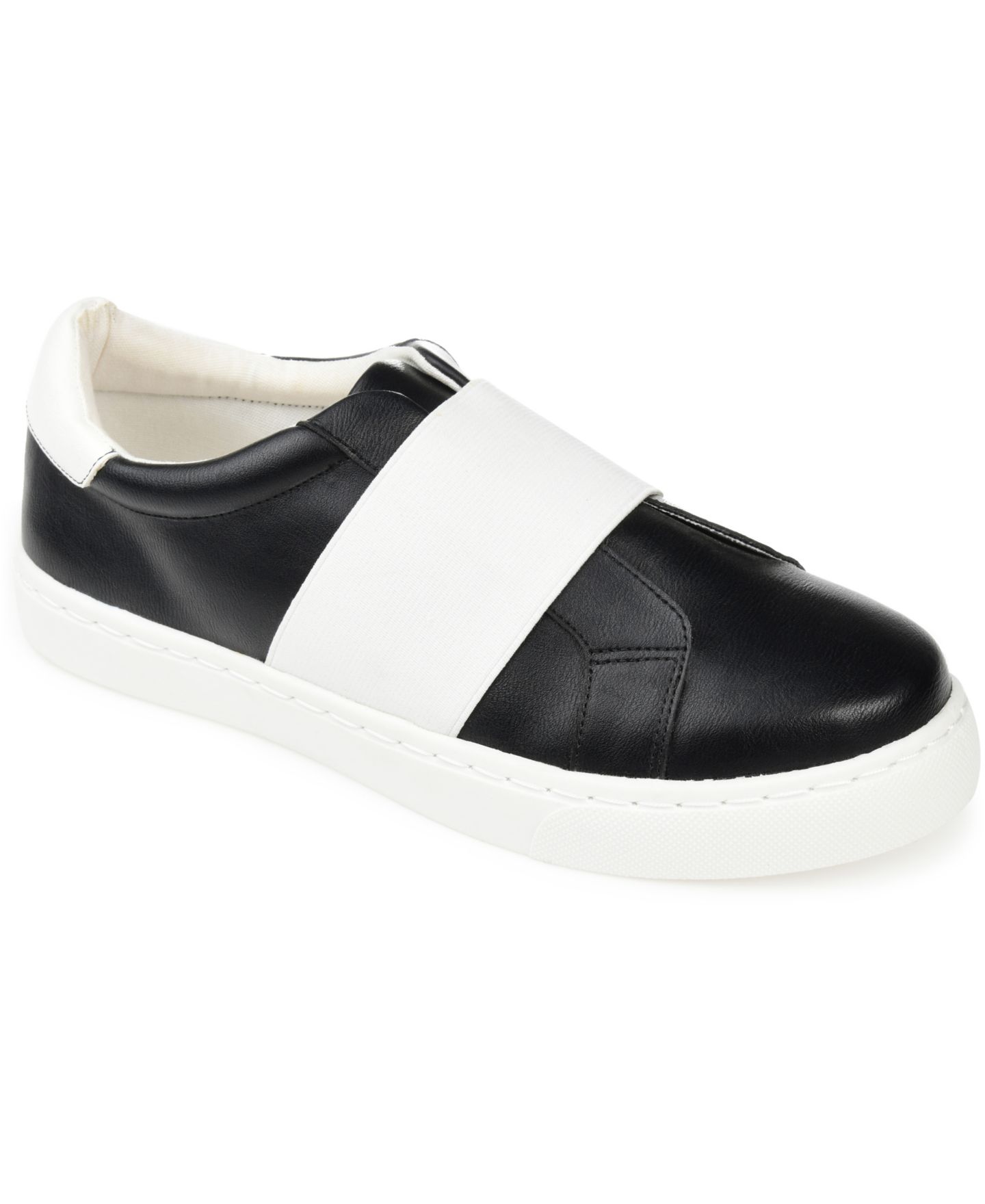 Женские кроссовки Journee Collection Billie Slip On, цвет: Чёрный — фото 1