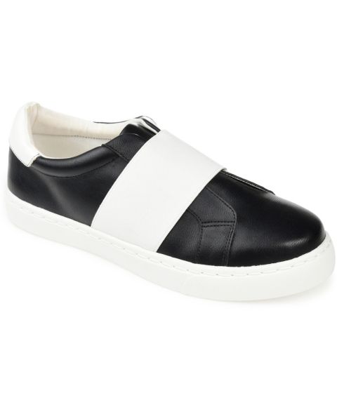 Женские кроссовки Journee Collection Billie Slip On, цвет: Чёрный