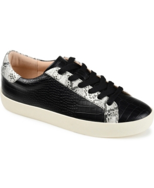 image of Journee Collection Women-s Camila Wide Sneakers Women-s Shoes