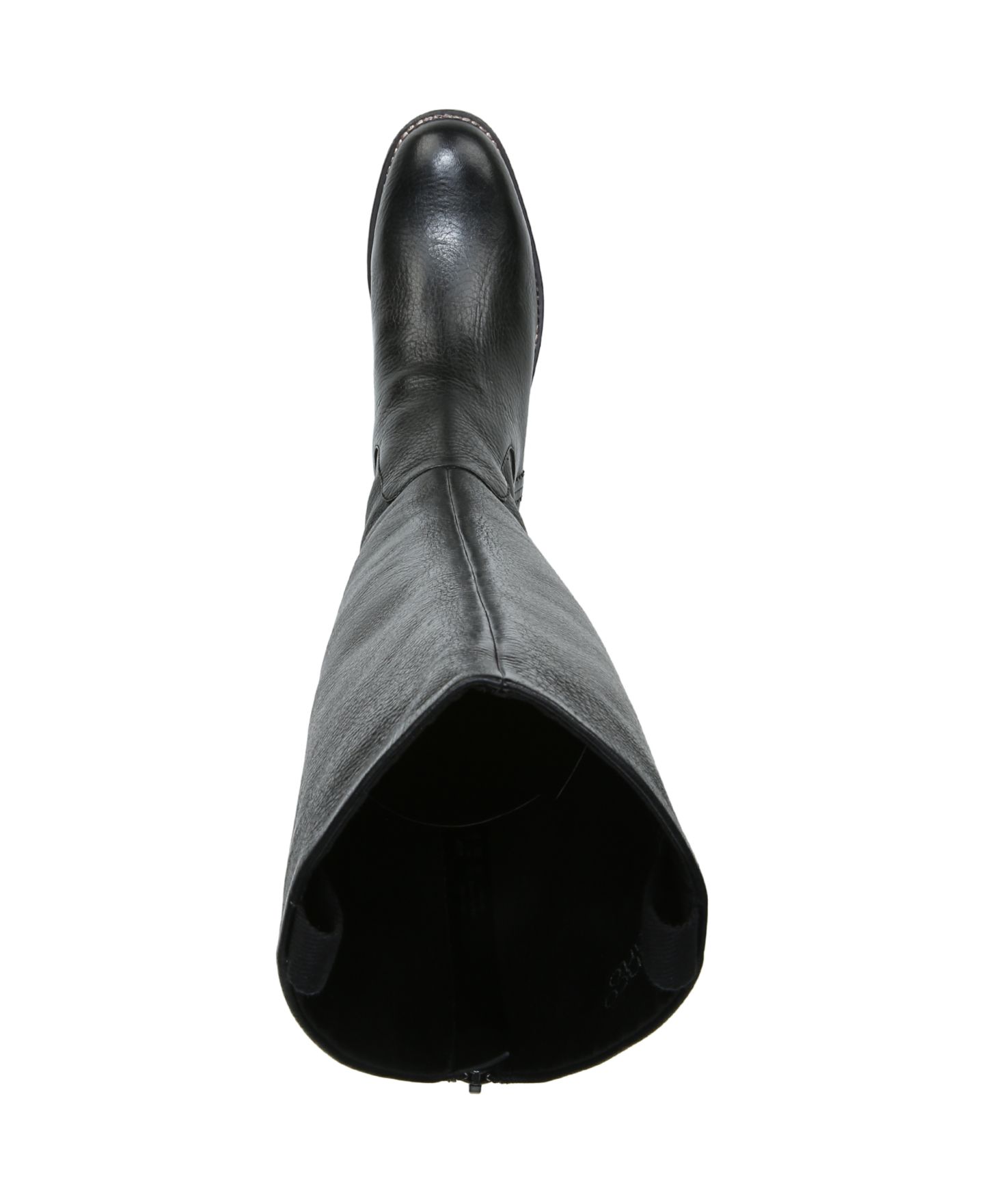 Женские ботинки Franco Sarto Meyer Knee High Riding, цвет: Чёрный кожаный — фото 4