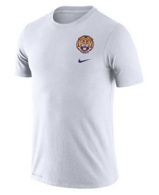 Nike Men's LSU Tigers Dri-Fit Cotton Baseball Plate T-Shirt - Macy's