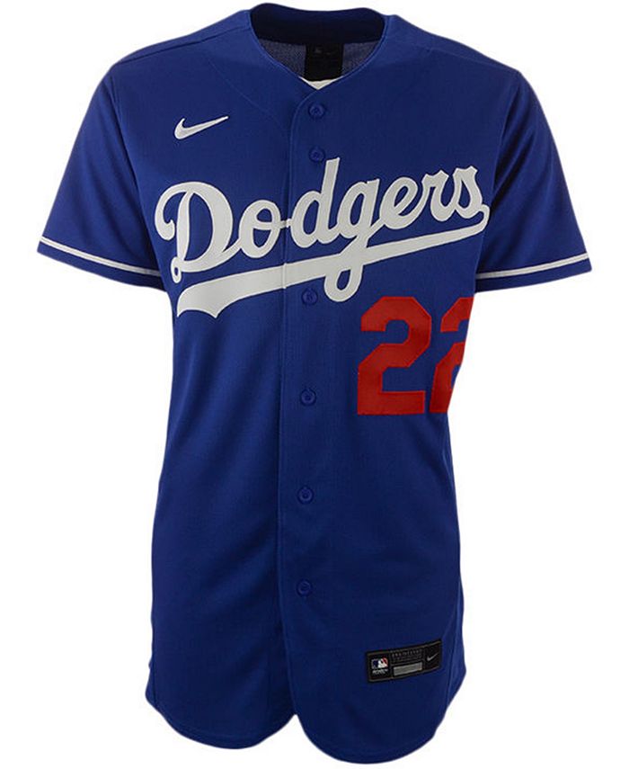 Nike Men's Los Angeles Dodgers Authentic On-Field Jersey Clayton