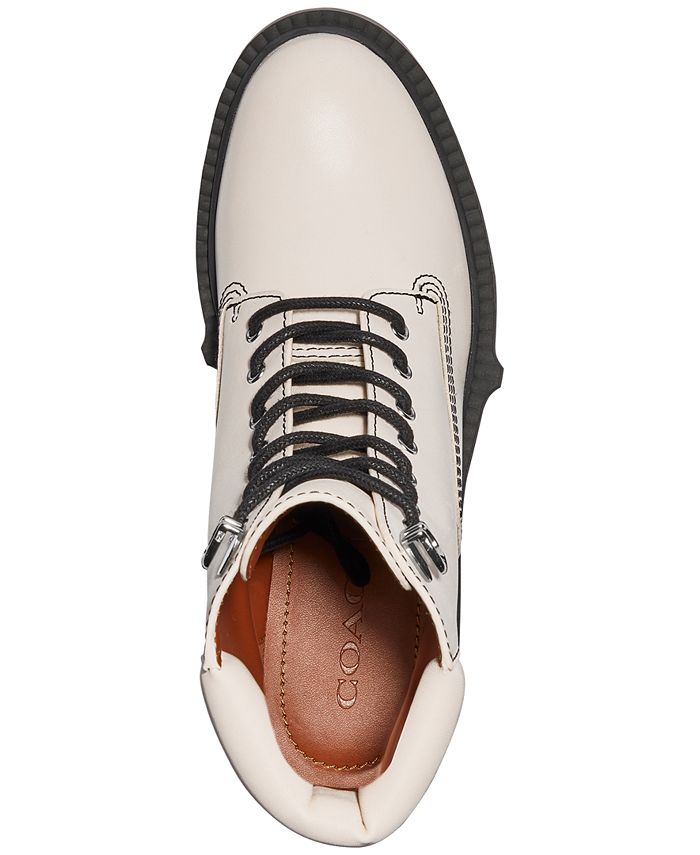 coach women's lorimer lace up boots stores