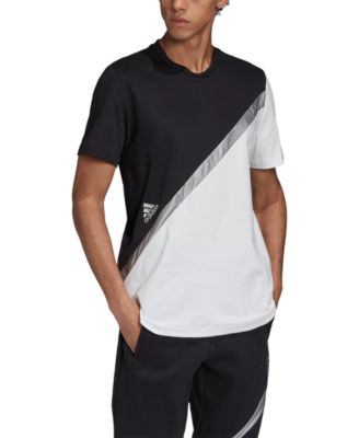 adidas tan block tee