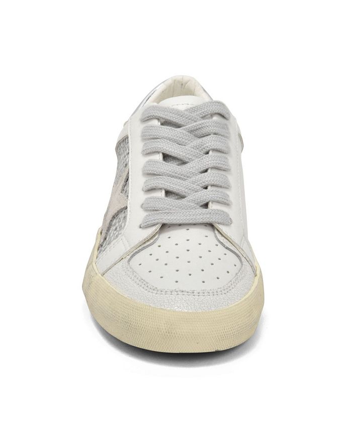 vintage havana celia leather sneakers