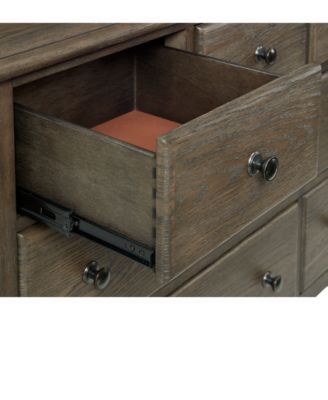 Furniture Parker Mocha 8-Drawer Dresser, Created for Macy's