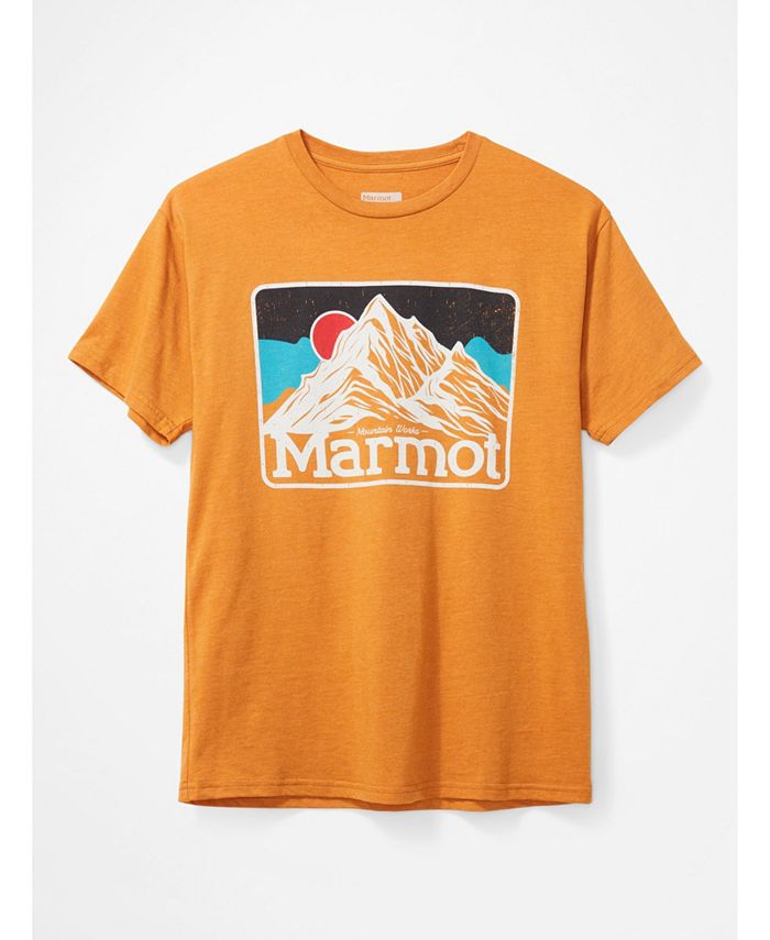 Marmot Mens Mountain Peaks Tee Short Sleeve - Macy's