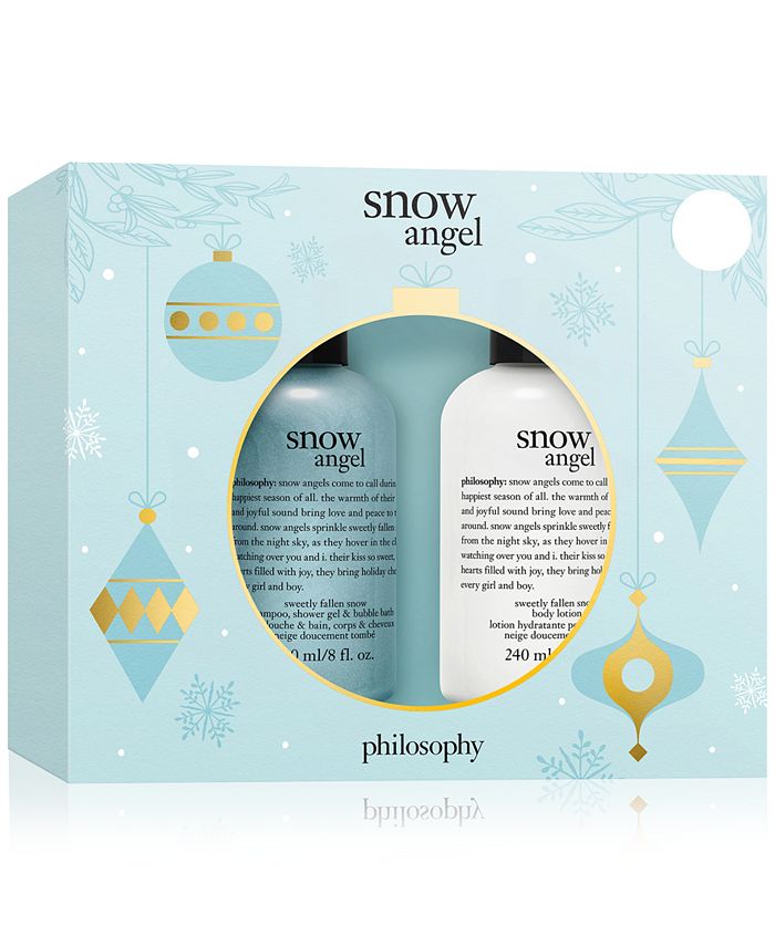 philosophy 2Pc. Snow Angel Bath & Body Gift Set Macy's