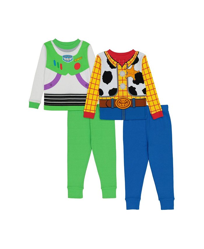 AME Toy Story Toddler Boys 4 Piece Pajama Set Macy s