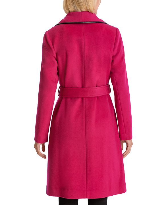 BCBGeneration Belted Wrap Coat & Reviews - Coats - Women - Macy's