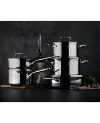 Voyage Series Tri-Ply Stainless Steel 11-Pc. Cookware Set