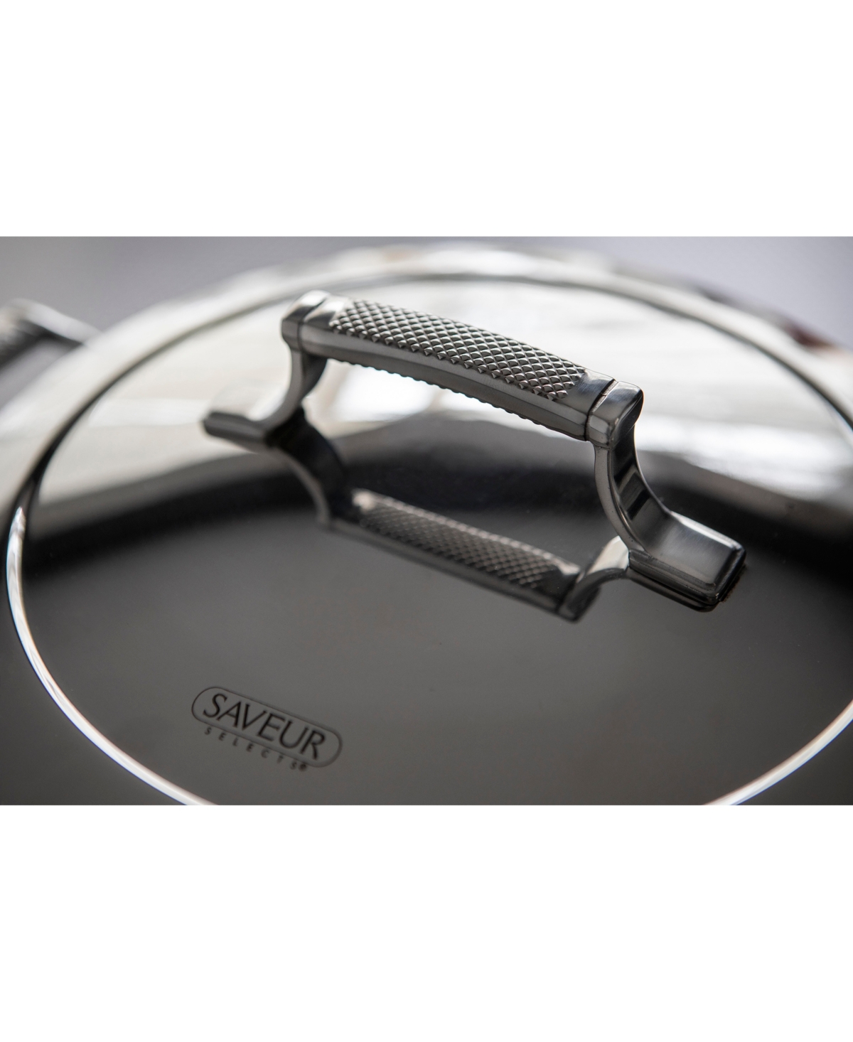 Shop Saveur Selects Voyage Series 3-qt. Tri-ply Sauteuse In Silver