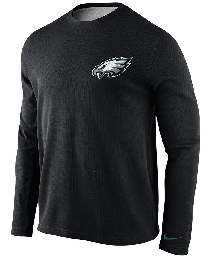 Nike Men's Long-Sleeve Philadelphia Eagles Thermal Shirt - Macy's
