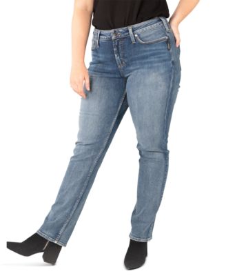 macys womens silver jeans