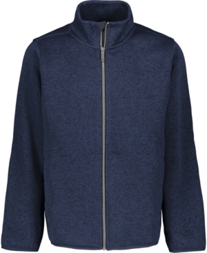 image of Nautica Little Boys Sweater Fleece Jacket