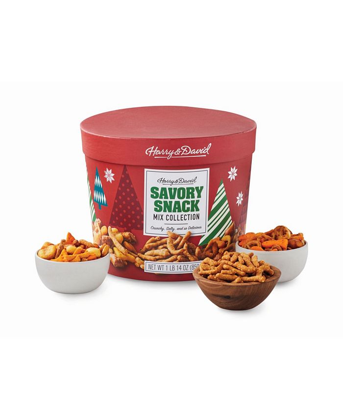 Harry & David Savory Snacks Drum, 30oz Macy's