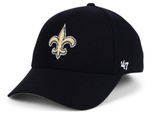 47 Brand New Orleans Saints Kids Team Color Mvp Cap In Black